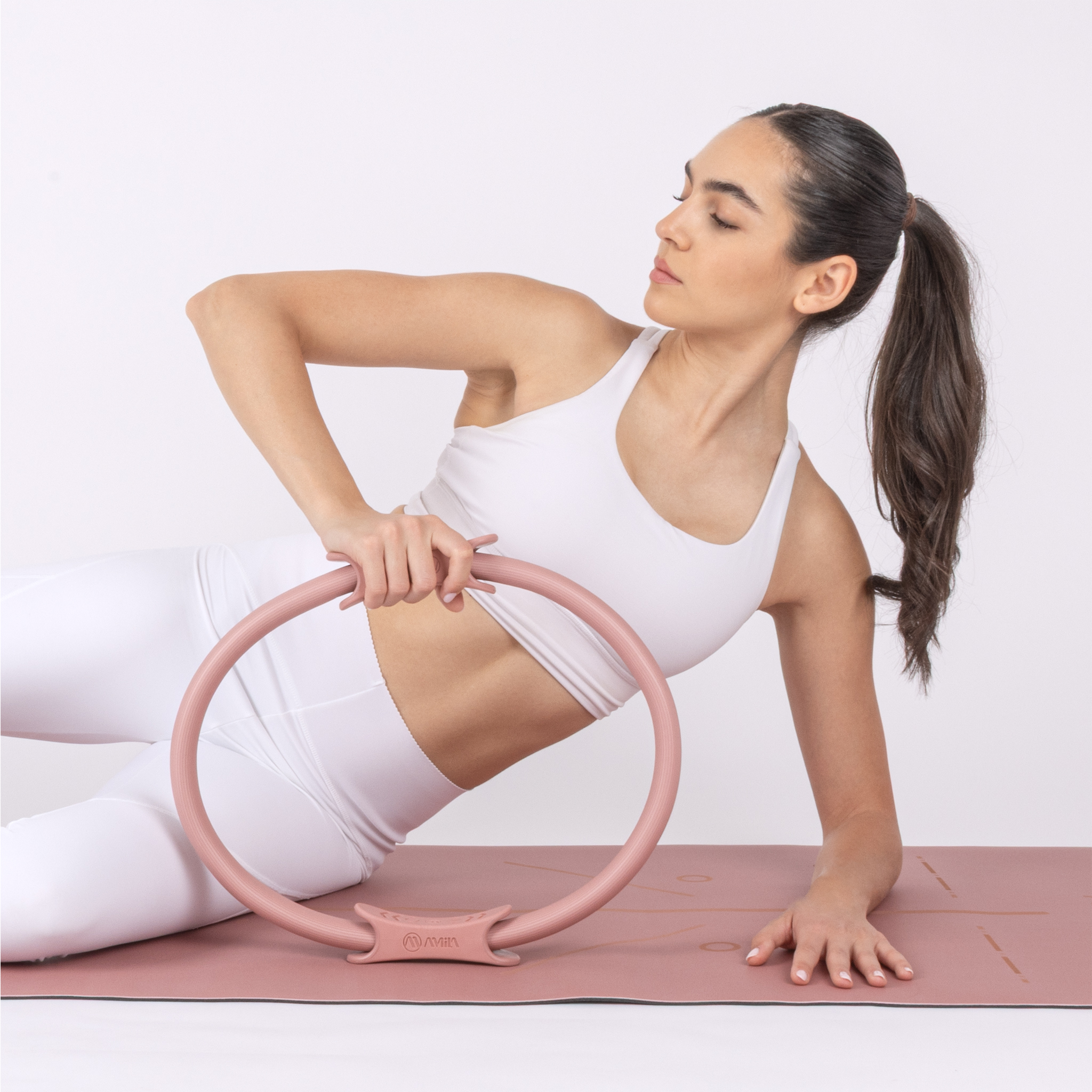 Δαχτυλίδι Pilates Ring Trinity Light - Rose Pink