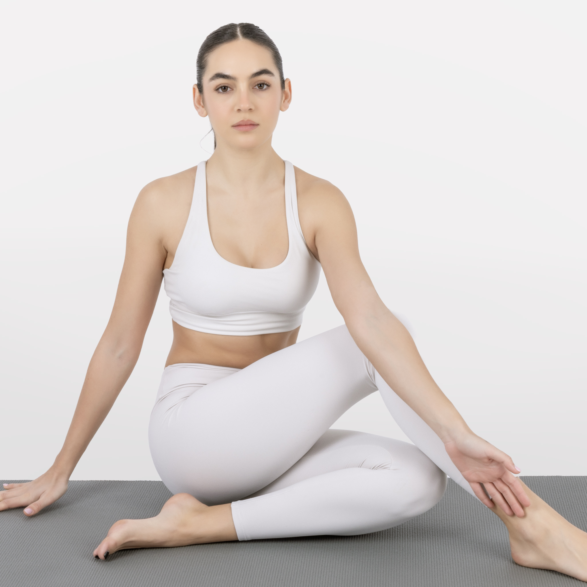 Στρώμα Yoga Fit PVC 173x61x0,4 cm – Ανθρακί