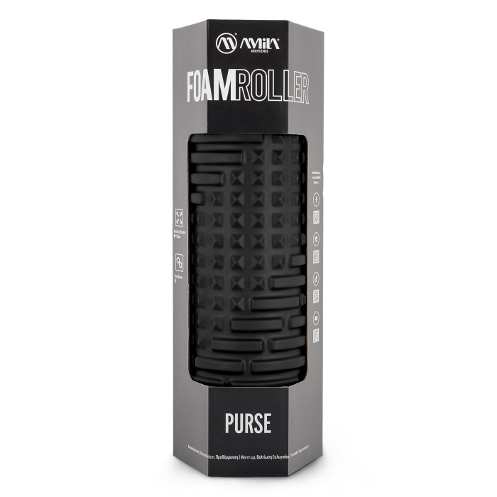 AMILA Foam Roller Purse Φ13x42,5cm