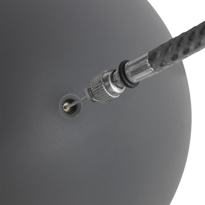 Μπάλα Power Pilates 24 cm 300 gr Dark Grey
