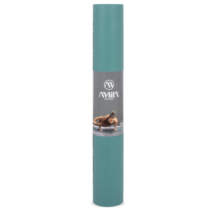 Στρώμα Yoga Pilates Trinity PU 183x65x0,4 cm - Teal Green